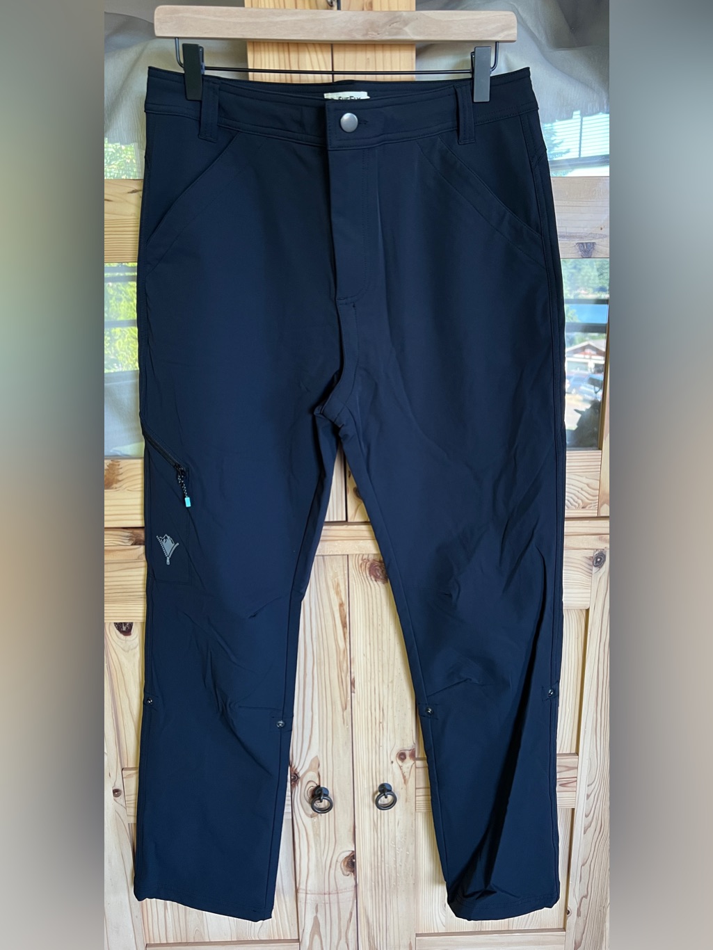Women's Navy Straight-Leg Outdoor Performance Pants